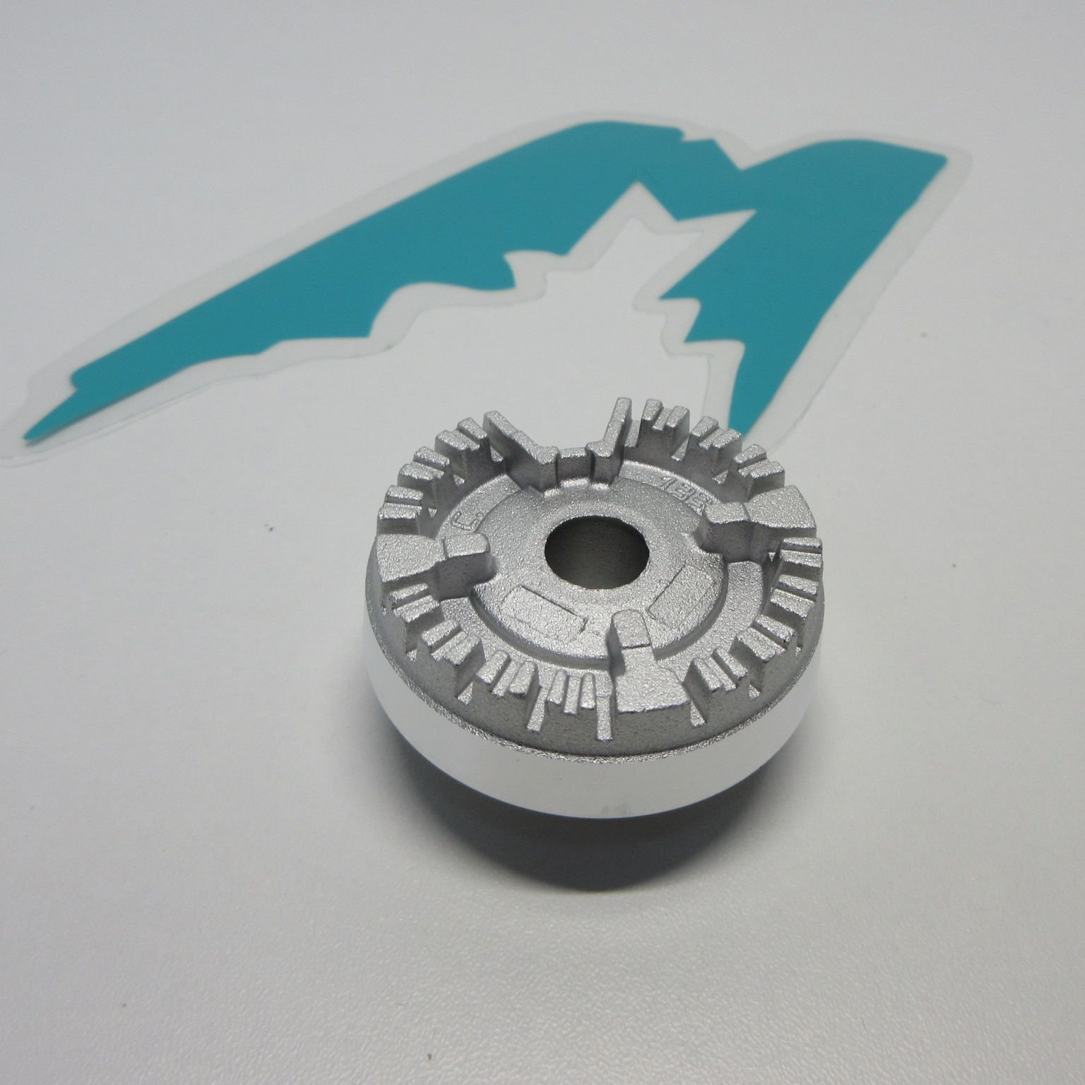 Corona difusora quemador auxiliar encimara de gas Teka