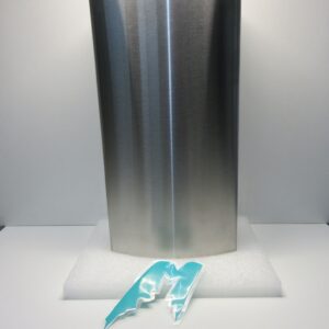 Cubretubo inferior campana Teka DU 90 cristal black