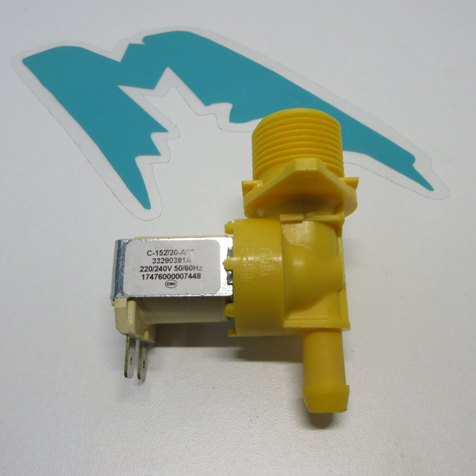 Electrovalvula de entrada lavavajillas Teka